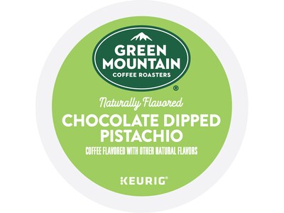 Green Mountain Coffee Roasters Chocolate Dipped Pistachio Coffee Keurig® K-Cup® Pods, 24/Box (5000378228)