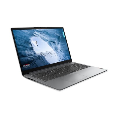 Lenovo IdeaPad 1 15.6 Laptop, Intel Celeron N4500, 4GB RAM, 128GB eMMC, Windows 11 Home in S Mode (82LX00DGUS)
