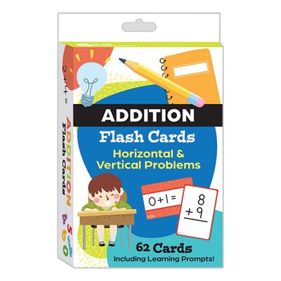 Shell Education Math 5-Deck Flash Cards, 296/Set (SEP161146)