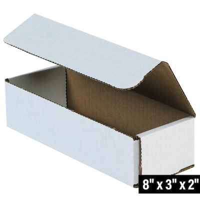 8 x 3 x 2 Corrugated Mailers, 50/Bundle (M832)