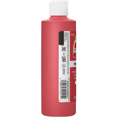 Apple Barrel Acrylic Paint Matte, 8oz., Bright Red, 6/Pack (APP20401E-6)