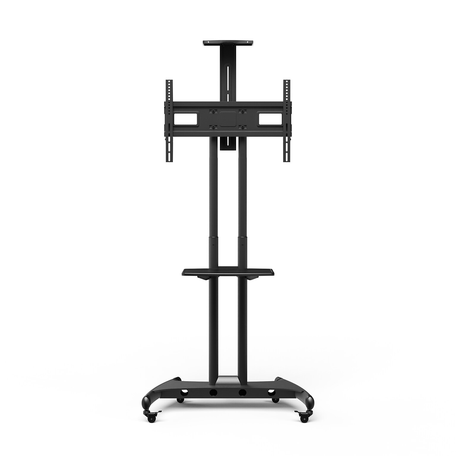 Kanto MTM70PL Height Adjustable Rolling TV Stand for 40 - 70 TVs and Interactive Displays, Black