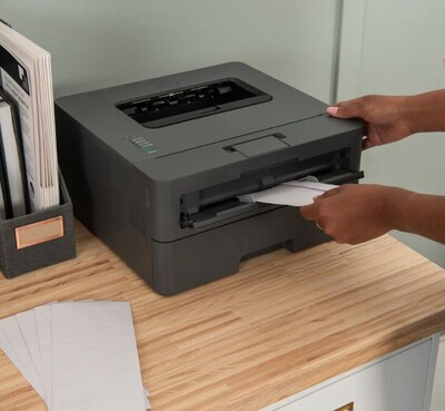Brother HL-L2400D Laser Printer, Single-Function, Gray (9092806)