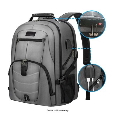 SaharaCase All-in-One Laptop Backpack, Large, Gray (LT00086)