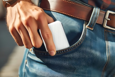 LAX 6600mAh Power Bank, White (LX16W)