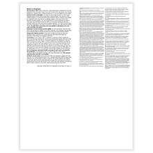 ComplyRight 2023 W-2 Tax Form, 1-Part, 4-Up, 50/Pack (521650)
