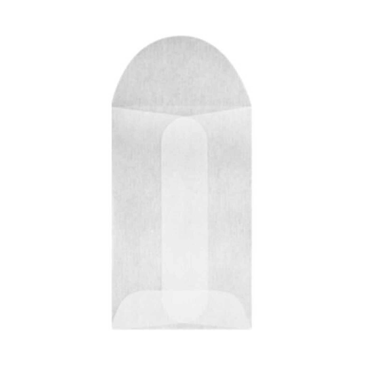 JAM PAPER Open End Envelopes, 1 3/4 x 2 3/4, Glassine, 250/Pack (GLASS-01-250)