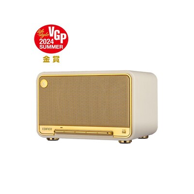 Edifier D32 EEC4007774 60W Indoor Desktop Speaker, Ivory