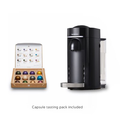 De'Longhi Nespresso VertuoPlus Coffee & Espresso Machine Combination, Black (ENV155B)