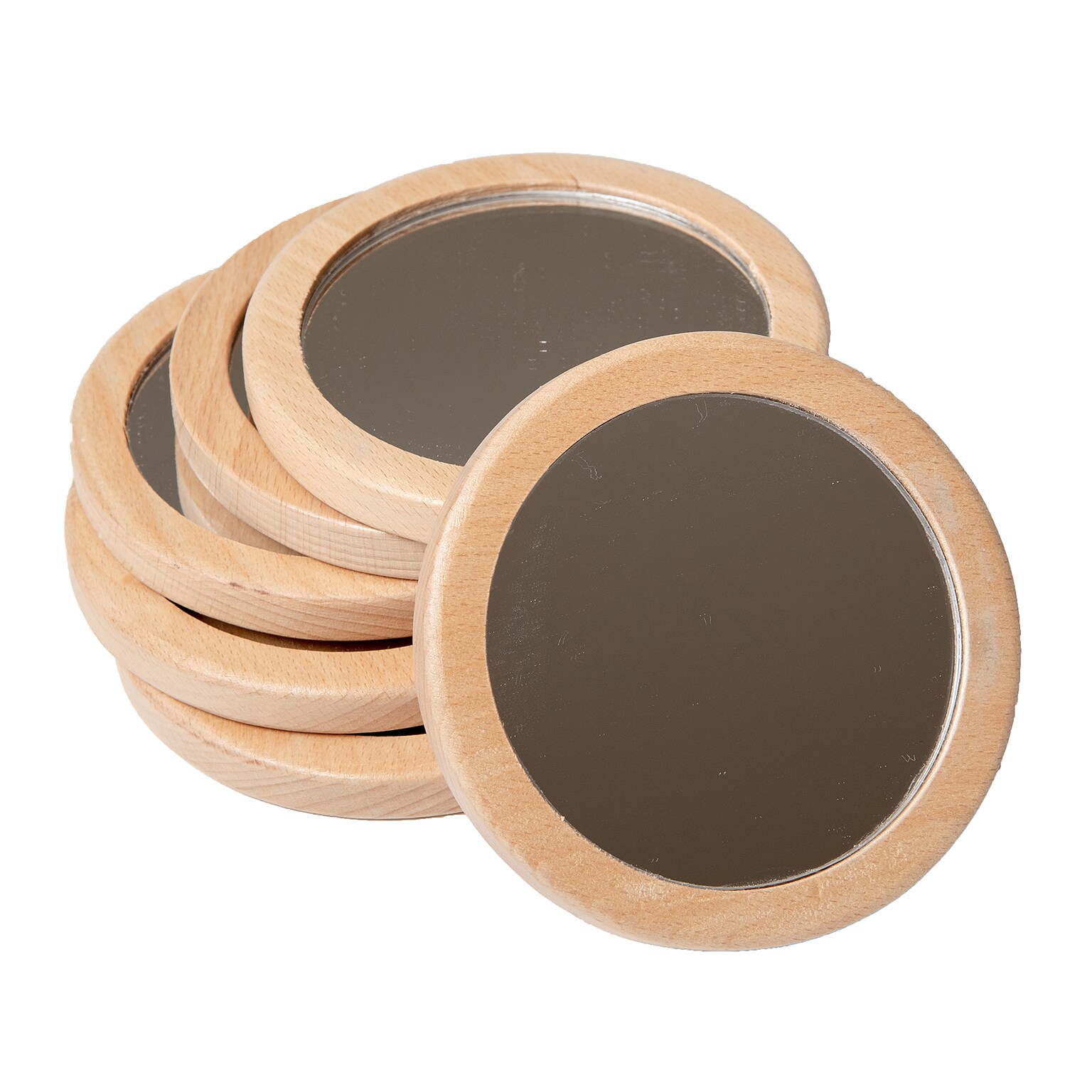 Learn Well Little Looking Mirrors, Assorted Colors, 6/Set (YUSE0309)