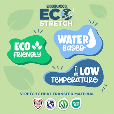 Siser Easyweed Ecostretch Die Cutting HTV Heat Transfer Vinyl, 36", Black (SIRMIECO1183602)