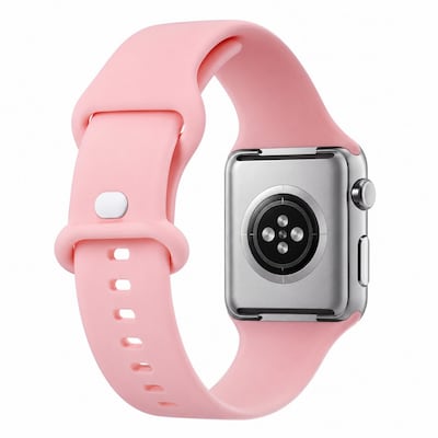LAX Silicone Band for Apple Watch, Pink