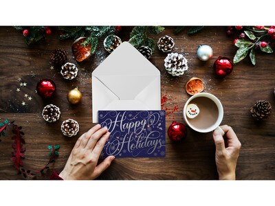 Better Office Holiday Card, 7" x 5", 50/Pack (64661-50PK)