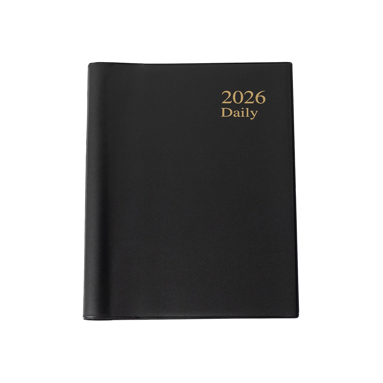 2026 Medical Arts Press® 8 1/2 x 11 4 Column Daily Appointment Log, Black (3111526)