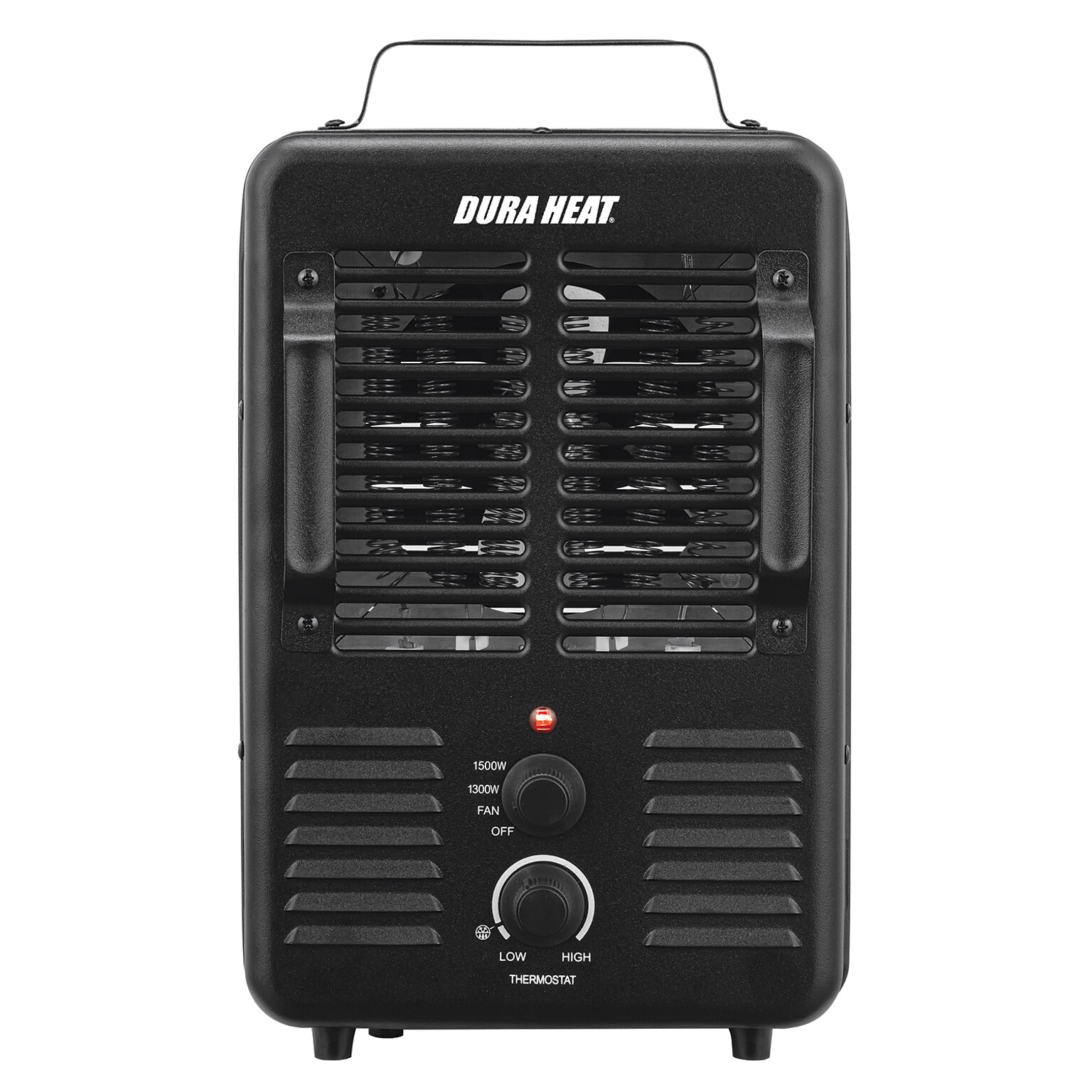 Dura Heat 1500-Watt 5200 BTU Portable Electric Heater, Black (EUH343)