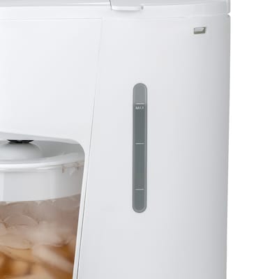 Capresso Ice Tea Select 10-Cup Glass Pitcher, White (623.02)