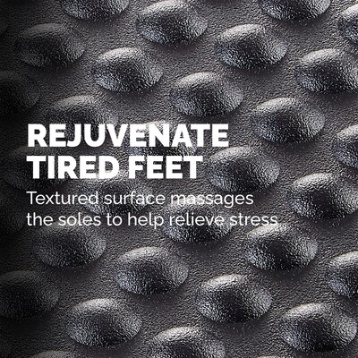 Fellowes Office Suites Tilt Adjustable Footrests, Black/Silver (8032201)