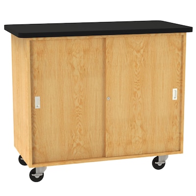 Diversified Woodcrafts 40 Mobile Balance Storage Cabinet, Oak (5201K)