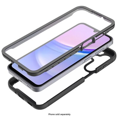 SaharaCase Raider Rugged Case for Galaxy A16 5G, Shock Absorbing, Black (CP00722)