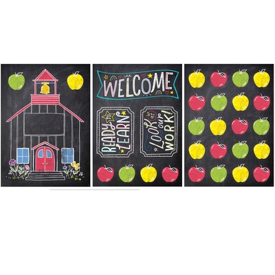 Creative Teaching Press Chalk It Up! School Time Fun Bulletin Board Set (CTP10872)
