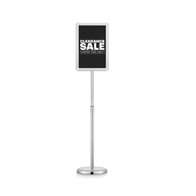 Quill Brand® Sign Holder, 11 x 17, Metallic (28068)