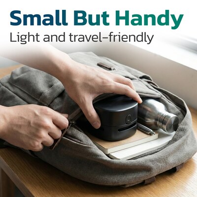 Purely C25 Wireless Mini Desktop Vacuum Cleaner, Black (PKBVC25)