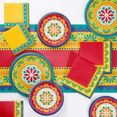 Creative Converting Fiesta Pottery Party Supplies Kit, 49/Piece (DTC7746E2A)