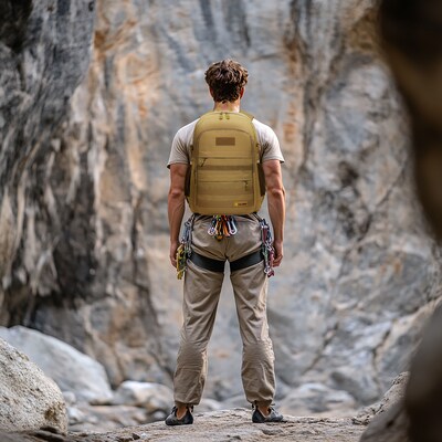 US Army YANKEE Laptop Backpack, Large, Sand (USBYAN18SAN)