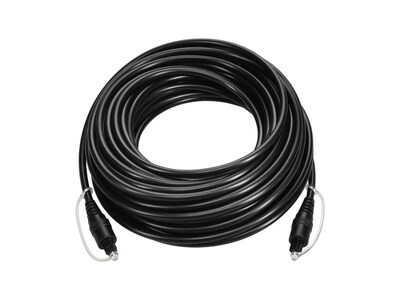Monoprice 50 ft. Optical Toslink Audio Cable, Black (2669)