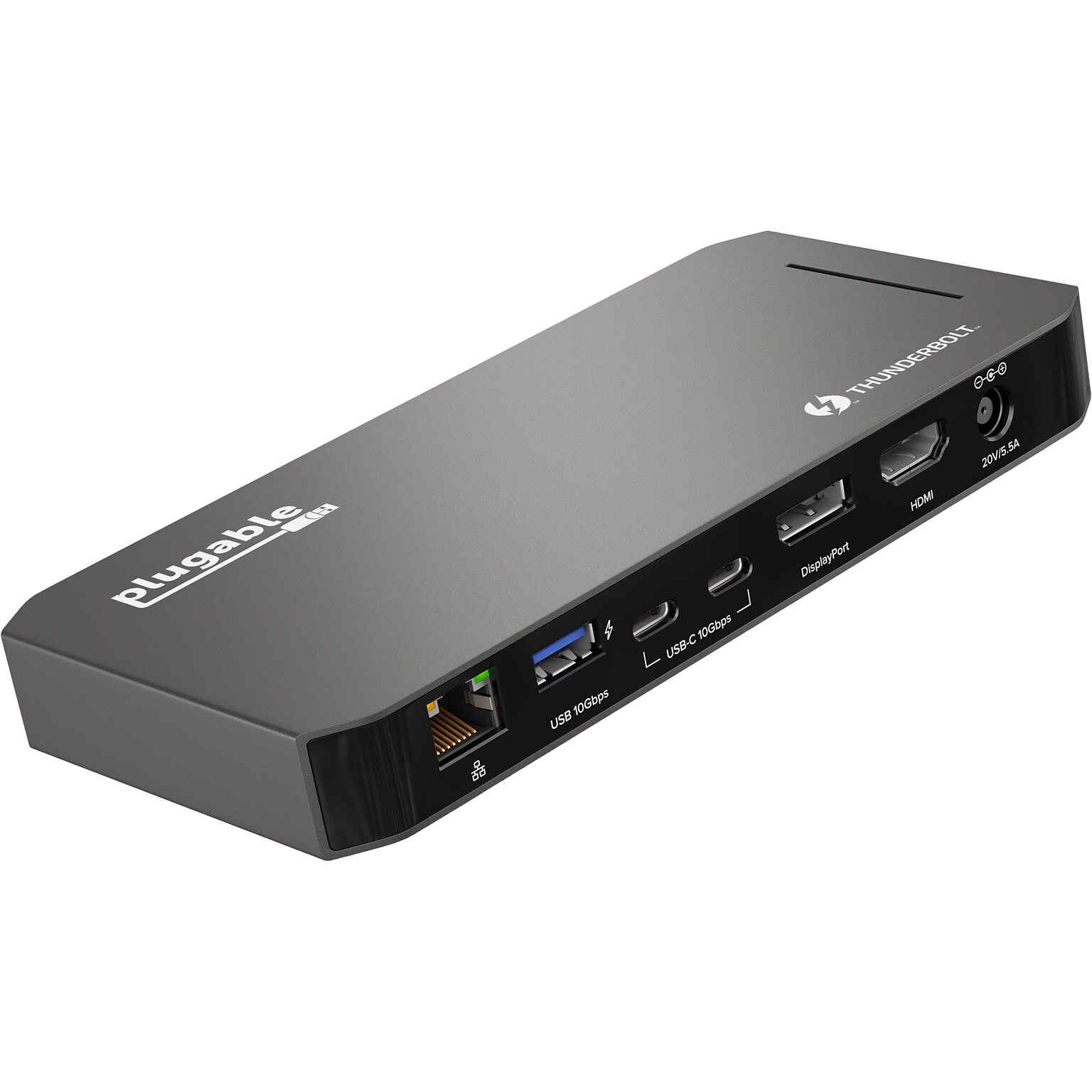 Plugable Thunderbolt 3 and USB-C Dual Display Docking Station  (TBT3-UDC3)