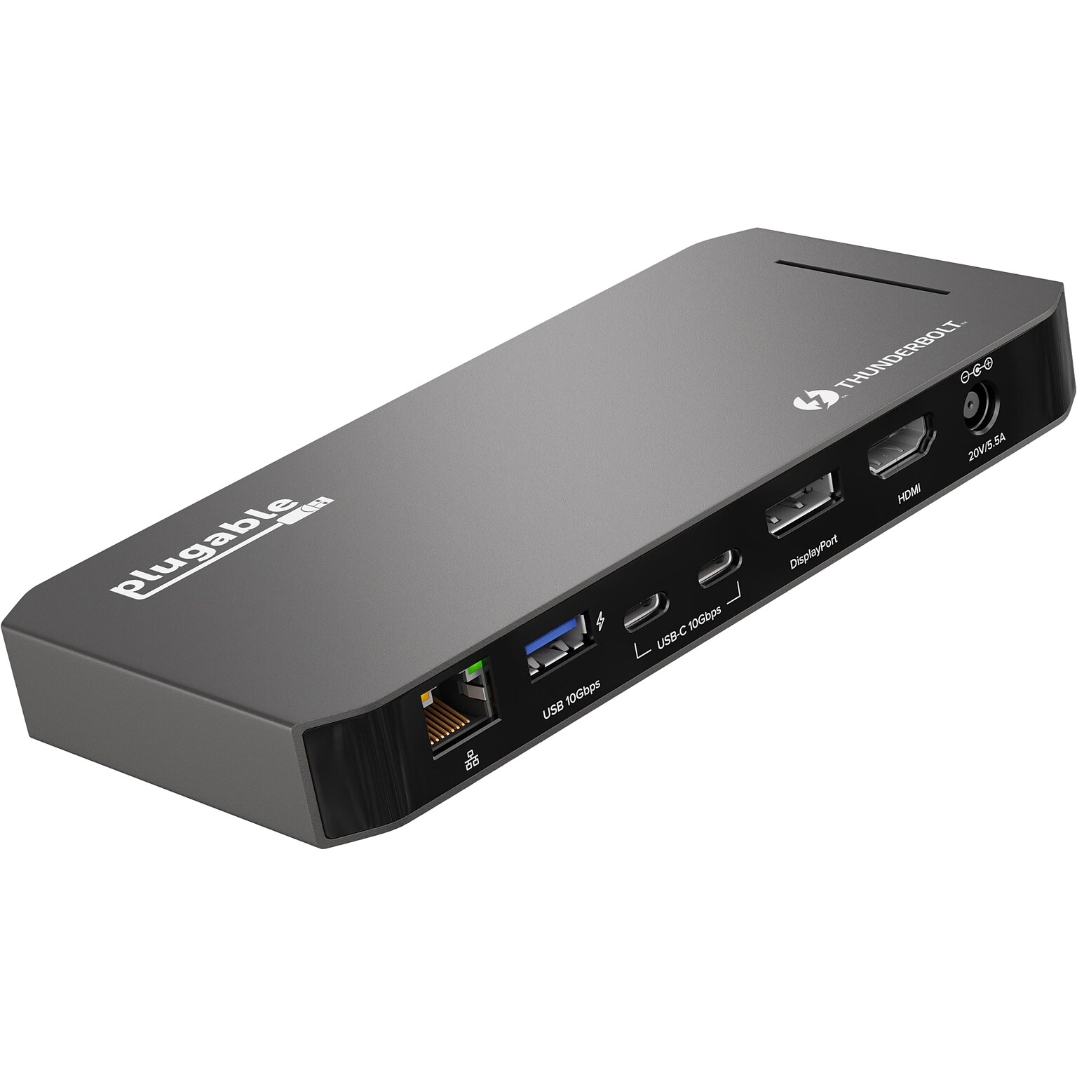 Plugable Thunderbolt 3 and USB-C Dual Display Docking Station (TBT3-UDC3)