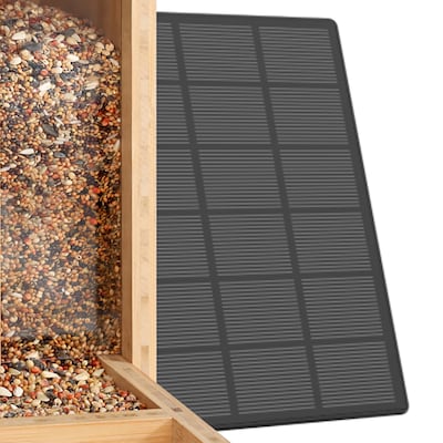 Birdfy Feeder Bamboo with Camera, Solar Panel and AI by Subscription, Multicolored (EPPAMBNI8402110)