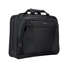 Targus CityLite Laptop Briefcase, Black Polyester (TBT053US)