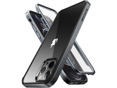 SUPCASE Unicorn Beetle Black Edge with Screen Protector Clear Case for iPhone 13 Pro (SUP-iPhone2021