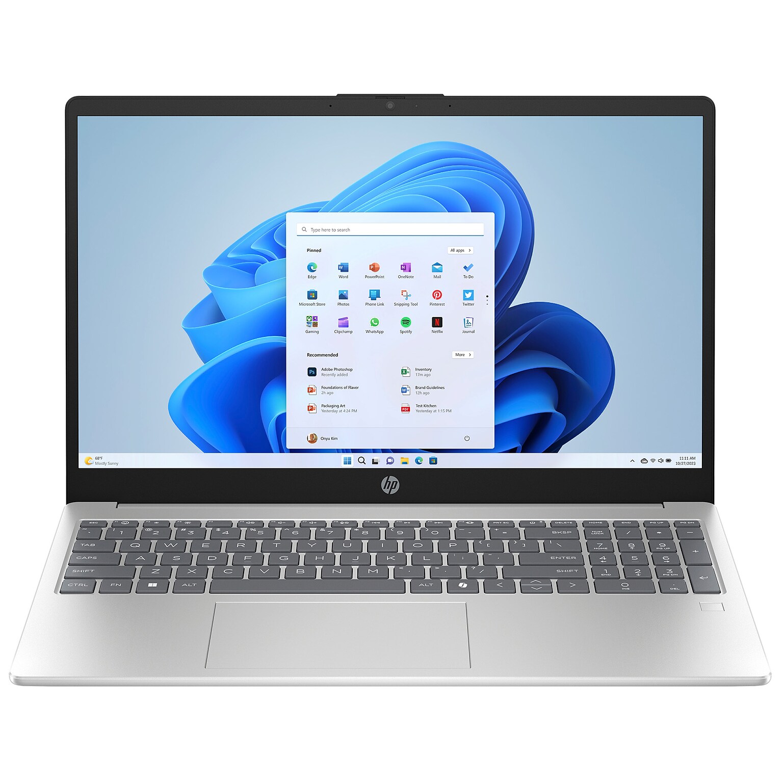 HP 15.6 FHD Laptop, Intel Core i5-1334U, 16GB RAM, 512GB SSD, +9.75 hours battery, Windows 11 Home