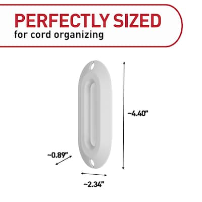 Command Cable Wrap, White (17307-ES)