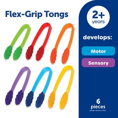 Learning Resources Flex Grip Tongs (LER2966)