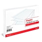 Staples 5" x 8" Index Cards, Legal Ruled, White, 100/Pack (TR51016)