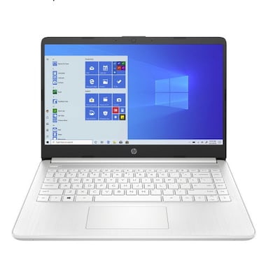 HP 14 Laptop, Intel Celeron N4020, 4GB, 64GB Flash Memory, Windows 11 Home (47X78UA#ABA)