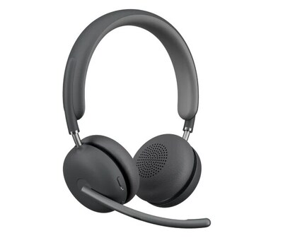 Logitech Zone Wireless 2 Headset, MS Teams, Graphite (981-001151)
