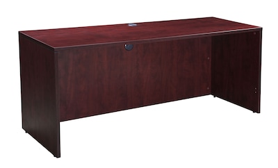 Boss Office Products Credenza, Mahogany (N111-M)