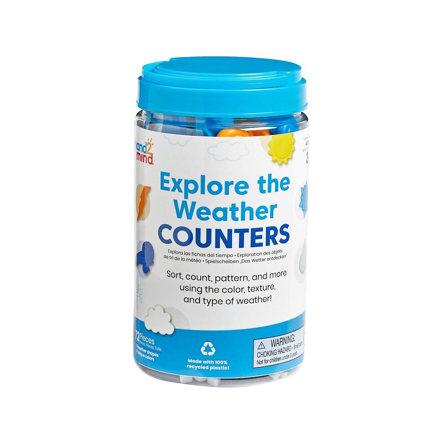 hand2mind Explore the Weather Counter Set (96147)