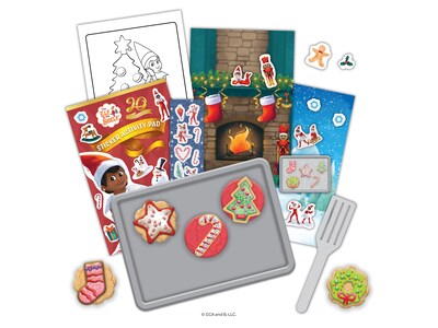 bendon Elf On The Shelf Cookies For Santa Magnetic Wooden Play Set, Assorted Colors, 6/Box (61883)