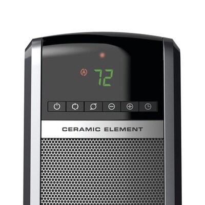 Lasko 1500-Watt 5119 BTU Portable Ceramic Electric Space Heater, Black (CT30754)