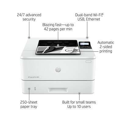 Imprimante multifonction 3 en 1 HP LaserJet Pro M234sdw monochrome