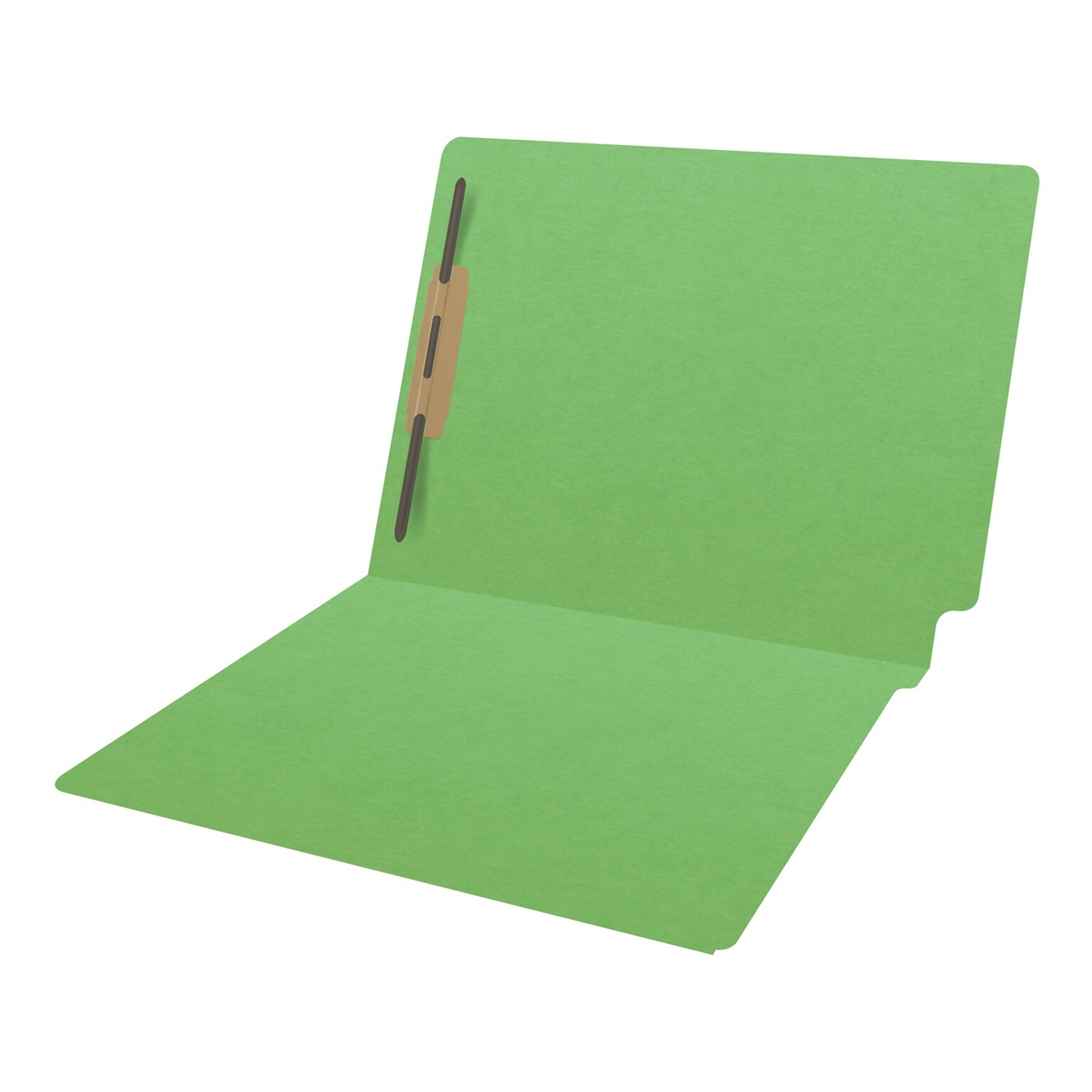 Medical Arts Press Heavy Duty End Tab File Folder, Straight-Cut, Letter Size, Green, 40/Box (S-09461-GRN)