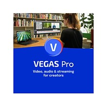 Magix VEGAS Pro 20 for 1 User, Windows, Download (639191910135)