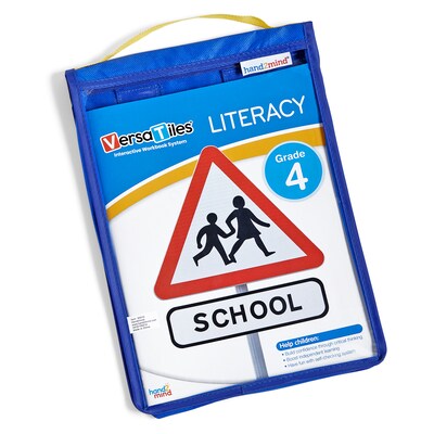 hand2mind VersaTiles Grade 4 Literacy Take Along Pack (H2M-85870)