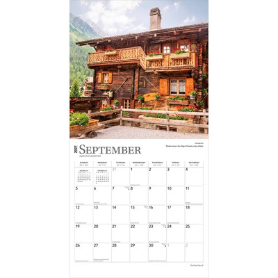 2027 BrownTrout Switzerland 12" x 12" Monthly Wall Calendar (9798330711710)