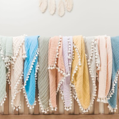 6-Layer Muslin Blanket Fern